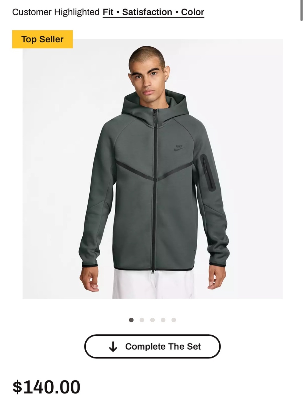 Nike Men's Tech Fleece Full-Zip Windrunner Hoodie